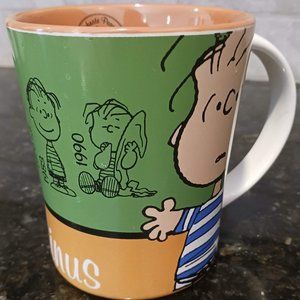 Peanuts 60th Anniversary "Evolution of Linus" Coffee Mug/Cup 14 oz by Gibson